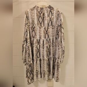 Valentine's Snakeskin Stunner! Dress To Kill ;)